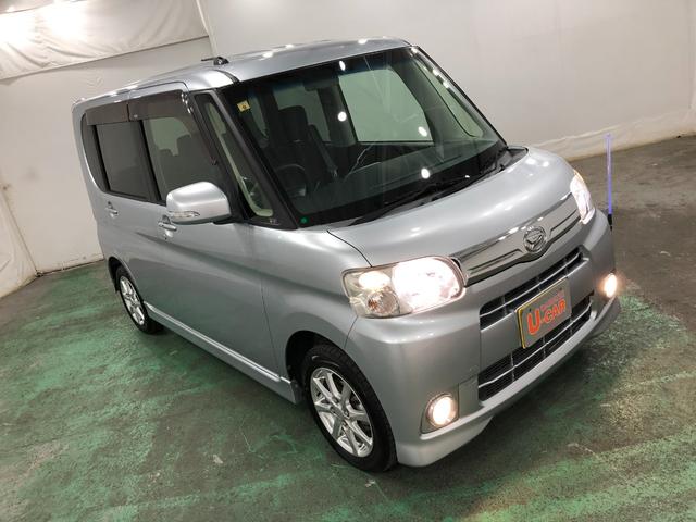 タントＧ　車検整備付／走行９６８４６キロ／ナビ／コーナーポール１年保証距離無制限　走行距離９６８４６キロ　ワンセグナビ　バックカメラ　純正マット　アイドリングストップ　片側電動スライドドア　電動格納式ドアミラー（埼玉県）の中古車