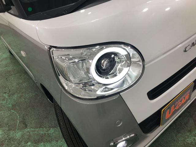 ムーヴキャンバスストライプスＧ　走行５１９８キロ／ナビ／全周囲カメラ一年保証・走行距離無制限　走行５１９８キロ　フルセグナビ　ブルートゥース　全周囲カメラ　クリアランスソナー　ＬＥＤヘッドライト　オートライト　シートヒーター　両側電動スライドドア（埼玉県）の中古車