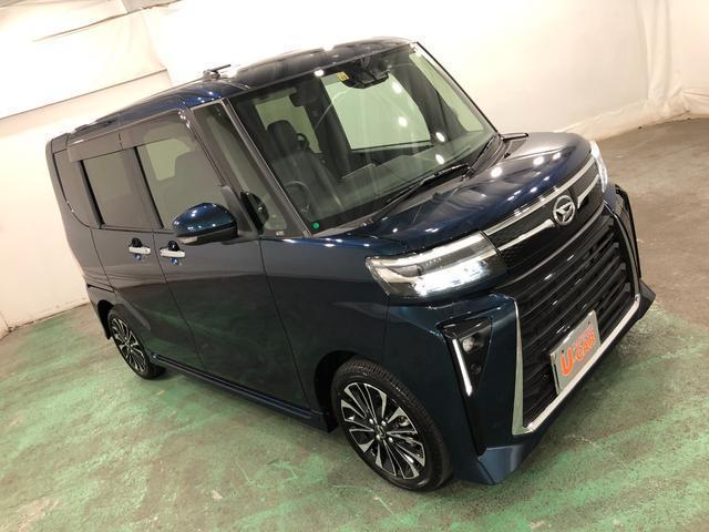 タントカスタムRS ターボ 走行0.8万 ナビ ドラレコ クルコン車検整備付 1年保証・走行距離無制限 両側パワスラドア シートヒーター フルセグナビ BTオーディオ バックカメラ ドラレコ クリアランスソナー オートライト LEDヘッドライト(埼玉県)の中古車