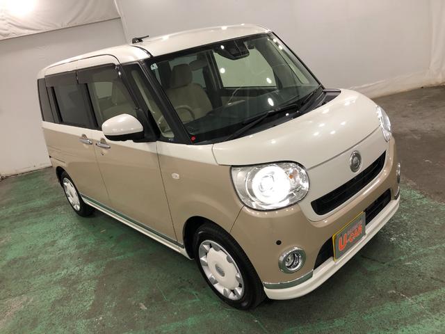 ムーヴキャンバスＧメイクアップＶＳ　ＳＡ３　　走行２４７１１キロ／ナビ／ドラ一年保証・走行距離無制限　走行２４７１１キロ　フルセグナビ　ブルートゥース　全周囲カメラ　ドラレコ　クリアランスソナー　オートライト　ＬＥＤヘッドライト　シートヒーター　両側電動スライドドア（埼玉県）の中古車