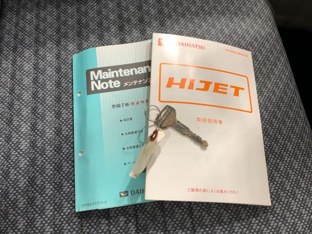 ハイゼットトラックスペシャル　農用パック　走行５８７８０キロ／車検整備付一年保証・走行距離無制限　走行５８７８０キロ　４ＷＤ　ＭＴ　純正カーペットマット　ＡＭＦＭラジオ　作業用ライト　ゴムプロテクター（埼玉県）の中古車
