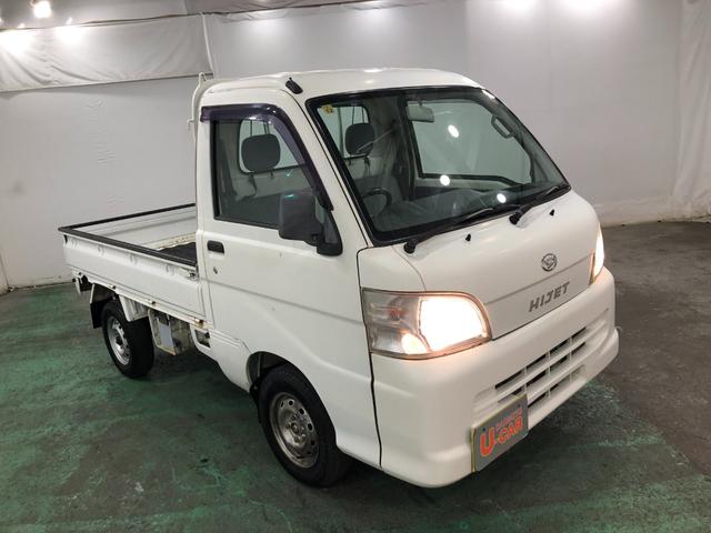 ハイゼットトラックエアコン・パワステ　スペシャル　４ＷＤ／走行７６２８９キロ１年保証距離無制限　走行距離７６２８９キロ　４ＷＤ　ＦＭＡＭラジオ　純正フロアマット　マニュアルエアコン（埼玉県）の中古車