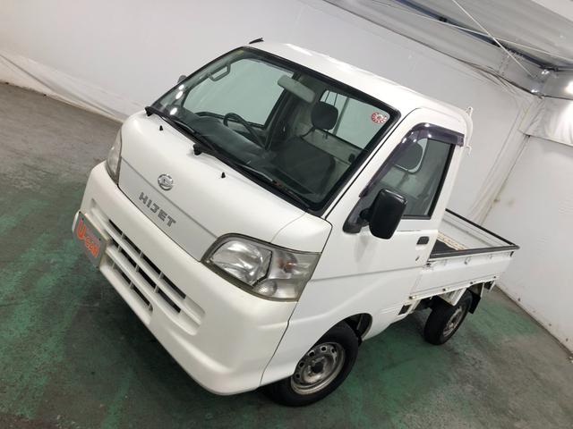 ハイゼットトラックエアコン・パワステ　スペシャル　４ＷＤ／走行７６２８９キロ１年保証距離無制限　走行距離７６２８９キロ　４ＷＤ　ＦＭＡＭラジオ　純正フロアマット　マニュアルエアコン（埼玉県）の中古車