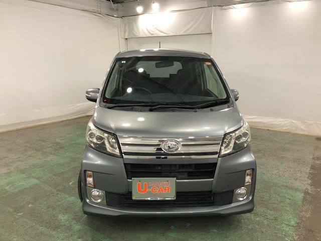 ムーヴカスタム　Ｘ　ＳＡ　雹害／走行２７３５６キロ／ワンセグナビ１年保証距離無制限　走行距離２７３５６キロ　ワンセグナビ　ＤＶＤ再生　純正マット　ＬＥＤヘッドランプ　アイドリングストップ　プッシュボタンスタート　電動格納式ドアミラー　プッシュボタンスタート（埼玉県）の中古車