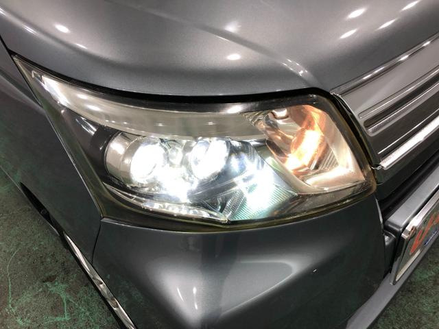 ムーヴカスタム　Ｘ　ＳＡ　雹害／走行２７３５６キロ／ワンセグナビ１年保証距離無制限　走行距離２７３５６キロ　ワンセグナビ　ＤＶＤ再生　純正マット　ＬＥＤヘッドランプ　アイドリングストップ　プッシュボタンスタート　電動格納式ドアミラー　プッシュボタンスタート（埼玉県）の中古車