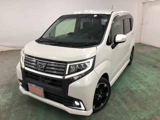 ムーヴカスタムＲＳハイパーＳＡ　走行３６９８１キロ／ナビバックカメ一年保証・走行距離無制限　走行３６９８１キロ　フルセグナビ　ブルートゥース　バックカメラ　ＤＶＤ　オートライト　ＬＥＤヘッドライト　アイドリングストップ　ベンチシート（埼玉県）の中古車