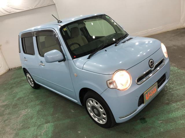 ミラココアココアＸ　車検整備付／走行７３５６０キロ／ワンセグナビ１年保証距離無制限　走行距離７３５６０キロ　車検整備付　ワンセグナビ　純正マット　アイドリングストップ　電動格納式ドアミラー　ドリンクホルダー（埼玉県）の中古車