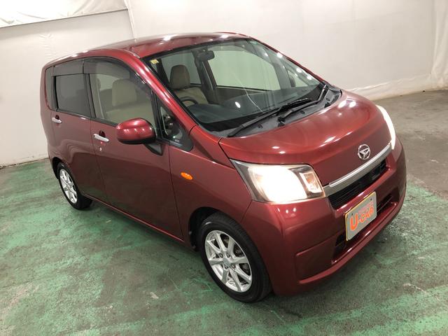 ムーヴＸスマートセレクションＳＡ　走行３２８３９キロ／車検整備付一年保証・走行距離無制限　走行３２８３９キロ　助手席エアバック　純正カーペットマット　ワンセグナビ　バックカメラ　オートライト　アイドリングストップ　ベンチシート（埼玉県）の中古車