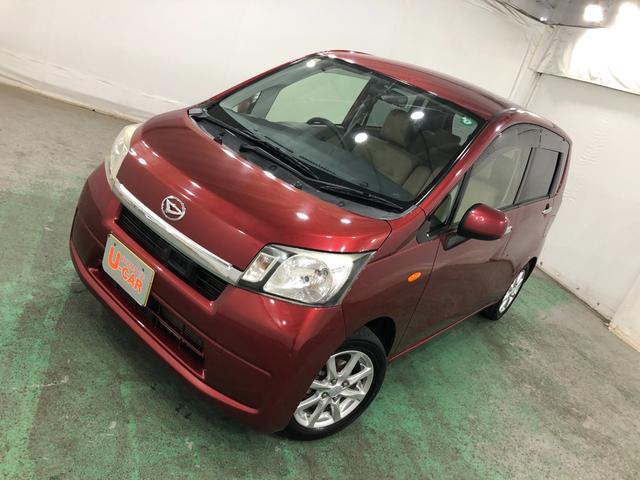 ムーヴＸスマートセレクションＳＡ　走行３２８３９キロ／車検整備付一年保証・走行距離無制限　走行３２８３９キロ　助手席エアバック　純正カーペットマット　ワンセグナビ　バックカメラ　オートライト　アイドリングストップ　ベンチシート（埼玉県）の中古車