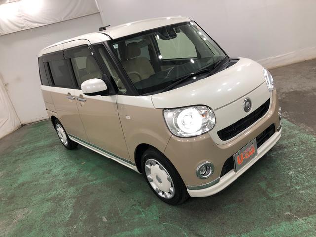 ムーヴキャンバスＧメイクアップリミテッドＳＡ３　走行２７２１１キロ／ナビ一年保証・走行距離無制限　走行２７２１１キロ　フルセグナビ　ＥＴＣ　ブルートゥース　全周囲カメラ　ドラレコ　サイドエアバック　オートライト　ＬＥＤヘッドライト　両側電動スライドドア　ベンチシート（埼玉県）の中古車
