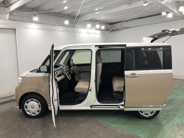 ムーヴキャンバスＧメイクアップリミテッドＳＡ３　走行２７２１１キロ／ナビ一年保証・走行距離無制限　走行２７２１１キロ　フルセグナビ　ＥＴＣ　ブルートゥース　全周囲カメラ　ドラレコ　サイドエアバック　オートライト　ＬＥＤヘッドライト　両側電動スライドドア　ベンチシート（埼玉県）の中古車