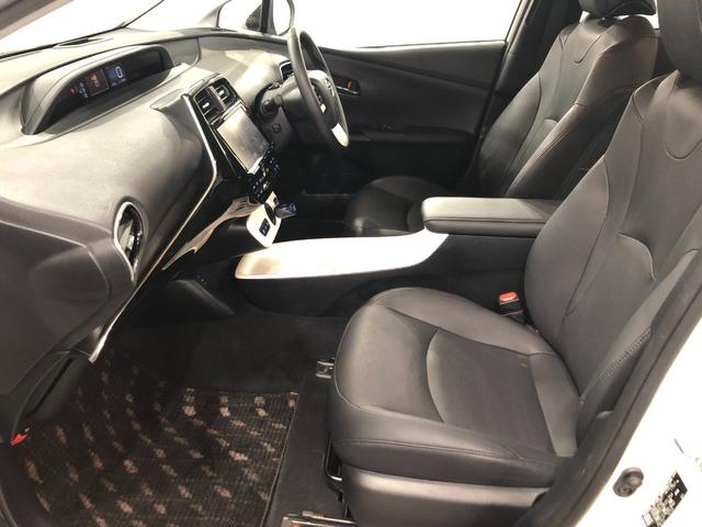 プリウスＡプレミアム　車検整備付／走行３７０７３キロ／フルセグナビ１年保証距離無制限　走行距離３７０７３キロ　フルセグナビ　バックカメラ　ブルートゥース　ドラレコ　純正マット　サイドエアバッグ　ＬＥＤヘッドランプ　シートヒーター　プッシュスタート　キーフリー（埼玉県）の中古車