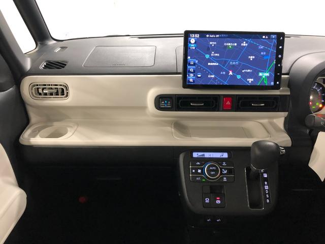 ムーヴキャンバスストライプスＧ　車検整備付／走行２３３７４キロ／大画面ナビ１年保証距離無制限　走行２３３７４キロ　フルセグナビ　バックカメラ　ブルートゥース　ドラレコ　マット　サイドエアバッグ　ＬＥＤヘッドランプ　アイドリングストップ　シートヒーター　両側電動スライドドア（埼玉県）の中古車