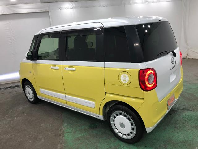 ムーヴキャンバスストライプスＧ　車検整備付／走行２３３７４キロ／大画面ナビ１年保証距離無制限　走行２３３７４キロ　フルセグナビ　バックカメラ　ブルートゥース　ドラレコ　マット　サイドエアバッグ　ＬＥＤヘッドランプ　アイドリングストップ　シートヒーター　両側電動スライドドア（埼玉県）の中古車