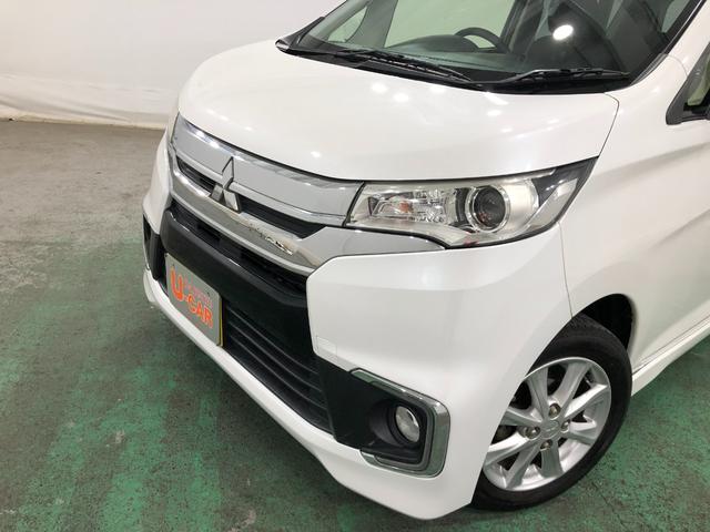 ｅＫカスタムＧセーフティパッケージ　走行４６８９７キロ／ＣＤチューナー１年保証距離無制限　走行距離４６８９７キロ　ＣＤチューナー　純正マット　助手席エアバッグ　オートライト　ＨＩＤヘッドランプ　プッシュボタンスタート　電動格納式ドアミラー（埼玉県）の中古車
