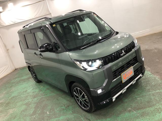 デリカミニＧ　走行４７３６キロ／フルセグナビ／バックカメラ／ドラレコ１年保証距離無制限　走行距離４７３６キロ　フルセグナビ　バックカメラ　ブルートゥース　ドラレコ　デジタルルームミラー　純正マット　オートライト　ＬＥＤヘッドランプ　片側電動スライドドア　キーフリー（埼玉県）の中古車