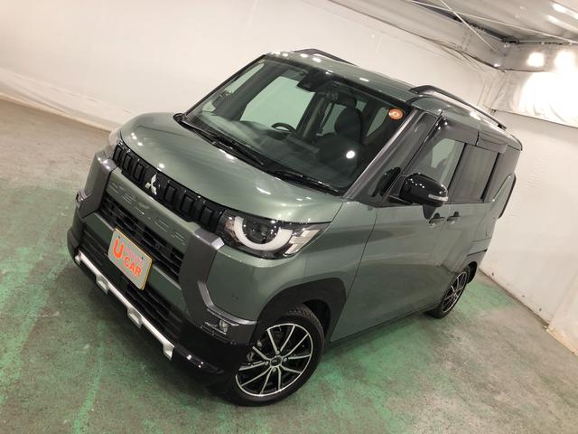 デリカミニＧ　走行４７３６キロ／フルセグナビ／バックカメラ／ドラレコ１年保証距離無制限　走行距離４７３６キロ　フルセグナビ　バックカメラ　ブルートゥース　ドラレコ　デジタルルームミラー　純正マット　オートライト　ＬＥＤヘッドランプ　片側電動スライドドア　キーフリー（埼玉県）の中古車