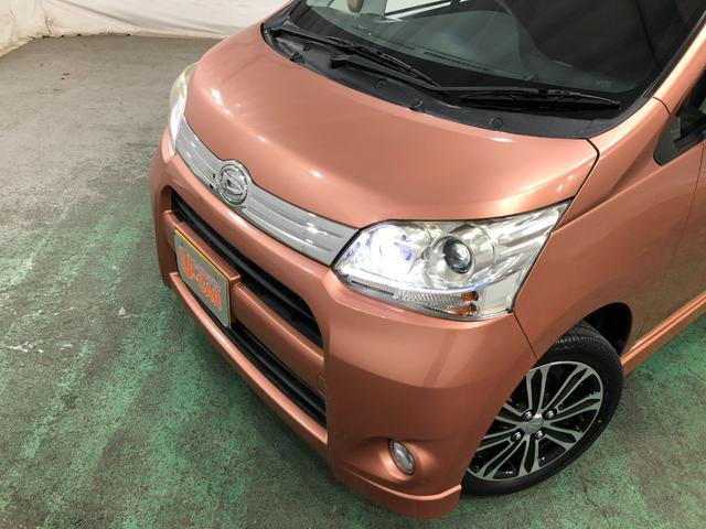 ムーヴカスタム　ＲＳ　走行７９１３２キロ／ナビ／バックカメラ１年保証距離無制限　走行距離７９１３２キロ　フルセグナビ　バックカメラ　純正マット　オートライト　ＨＩＤヘッドランプ　アイドリングストップ　電動格納式ドアミラー　プッシュボタンスタート　キーフリー（埼玉県）の中古車