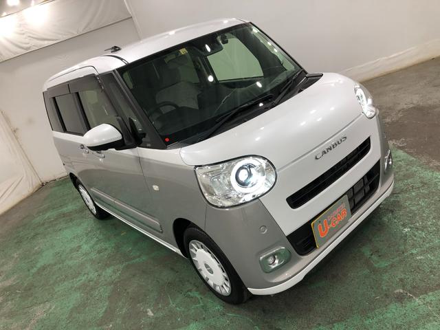ムーヴキャンバスストライプスＧ　車検整備付／走行１９２８０キロ／ナビドラレコ１年保証距離無制限　走行距離１９２８０キロ　純正フルセグナビ　パノラマモニター　ドラレコ　純正マット　サイドエアバッグ　ＬＥＤヘッドランプ　アイドリングストップ　シートヒーター　両側電動スライドドア（埼玉県）の中古車