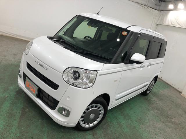 ムーヴキャンバスセオリーＧターボ　走行１５６７２キロ／純正ナビ／ドラレコ１年保証距離無制限　走行距離１５６７２キロ　純正フルセグナビ　パノラマモニター　ドラレコ　純正マット　サイドエアバッグ　ＬＥＤヘッドランプ　アイドリングストップ　シートヒーター　両側電動スライドドア（埼玉県）の中古車