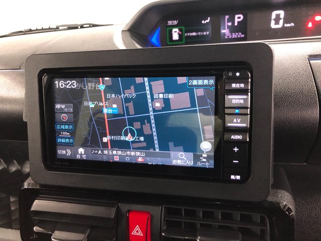 タントカスタムＲＳスタイルセレクション　走行２５３２２キロ／雹害一年保証・走行距離無制限　走行２５３２２キロ　フルセグナビ　ブルートゥース　バックカメラ　ドラレコ　ＥＴＣ　クリアランスソナー　オートライト　ＬＥＤヘッドライト　シートヒーター　両側電動スライドドア（埼玉県）の中古車
