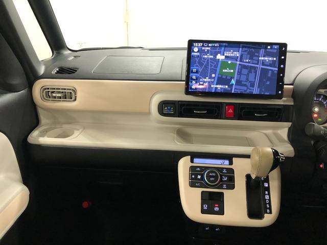 ムーヴキャンバスストライプスG 走行24168キロ/ナビ/車検整備付一年保証・走行距離無制限 走行24168キロ フルセグナビ ブルートゥース バックカメラ ドラレコ クリアランスソナー オートライト LEDヘッドライト シートヒーター 両側電動スライドドア(埼玉県)の中古車