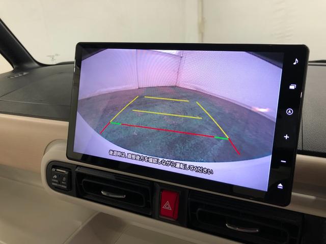 ムーヴキャンバスストライプスG 走行24168キロ/ナビ/車検整備付一年保証・走行距離無制限 走行24168キロ フルセグナビ ブルートゥース バックカメラ ドラレコ クリアランスソナー オートライト LEDヘッドライト シートヒーター 両側電動スライドドア(埼玉県)の中古車