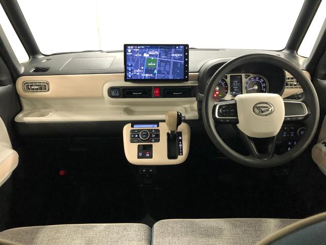 ムーヴキャンバスストライプスG 走行24168キロ/ナビ/車検整備付一年保証・走行距離無制限 走行24168キロ フルセグナビ ブルートゥース バックカメラ ドラレコ クリアランスソナー オートライト LEDヘッドライト シートヒーター 両側電動スライドドア(埼玉県)の中古車