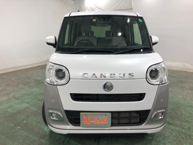 ムーヴキャンバスストライプスG 走行24168キロ/ナビ/車検整備付一年保証・走行距離無制限 走行24168キロ フルセグナビ ブルートゥース バックカメラ ドラレコ クリアランスソナー オートライト LEDヘッドライト シートヒーター 両側電動スライドドア(埼玉県)の中古車