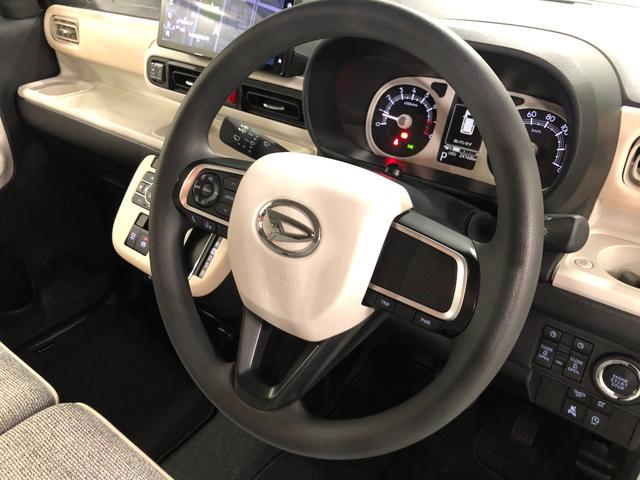 ムーヴキャンバスストライプスG 走行24168キロ/ナビ/車検整備付一年保証・走行距離無制限 走行24168キロ フルセグナビ ブルートゥース バックカメラ ドラレコ クリアランスソナー オートライト LEDヘッドライト シートヒーター 両側電動スライドドア(埼玉県)の中古車