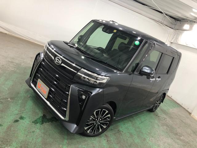 タントカスタムRS 軽雹害/車検整備付/走行23337キロ/ナビ1年保証距離無制限 走行距離23337キロ 純正フルセグナビ パノラマモニター ドラレコ 純正マット サイドエアバッグ LEDヘッドランプ アイドリングストップ シートヒーター 両側電動スライドドア(埼玉県)の中古車
