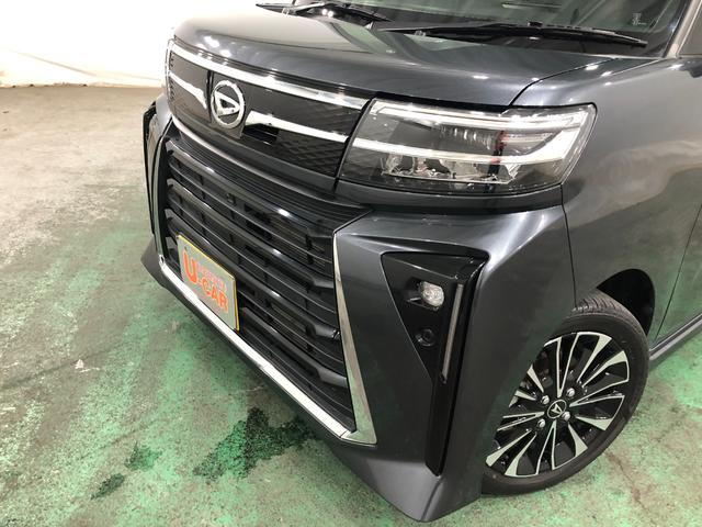 タントカスタムRS 軽雹害/車検整備付/走行23337キロ/ナビ1年保証距離無制限 走行距離23337キロ 純正フルセグナビ パノラマモニター ドラレコ 純正マット サイドエアバッグ LEDヘッドランプ アイドリングストップ シートヒーター 両側電動スライドドア(埼玉県)の中古車