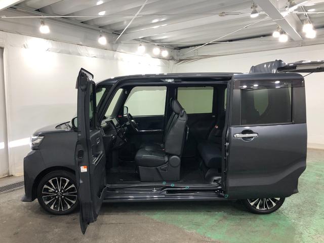 タントカスタムRS 軽雹害/車検整備付/走行23337キロ/ナビ1年保証距離無制限 走行距離23337キロ 純正フルセグナビ パノラマモニター ドラレコ 純正マット サイドエアバッグ LEDヘッドランプ アイドリングストップ シートヒーター 両側電動スライドドア(埼玉県)の中古車