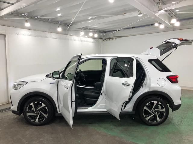 ロッキープレミアムG HEV 走行42803キロ/車検整備付/ナビ一年保証・走行距離無制限 走行42803キロ フルセグナビ ブルートゥース USB 全周囲カメラ ドラレコ クリアランスソナー LEDヘッドライト シートヒーター(埼玉県)の中古車