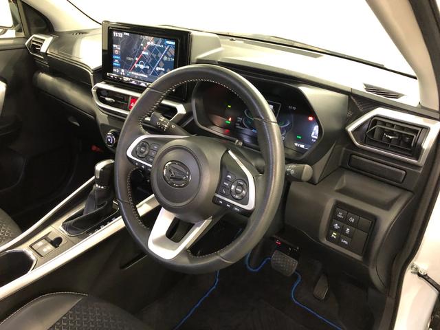 ロッキープレミアムG HEV 走行42803キロ/車検整備付/ナビ一年保証・走行距離無制限 走行42803キロ フルセグナビ ブルートゥース USB 全周囲カメラ ドラレコ クリアランスソナー LEDヘッドライト シートヒーター(埼玉県)の中古車