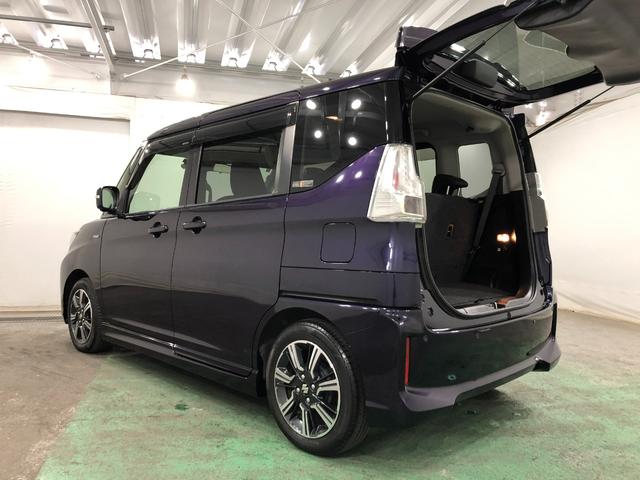 ソリオバンディットハイブリッドＭＶ　軽雹害／車検整備付／走行６７９８３キロ１年保証距離無制限　走行距離６７９８３キロ　フルセグナビ　全周囲カメラ　ブルートゥース　純正マット　サイドエアバッグ　ＬＥＤヘッドランプ　アイドリングストップ　両側電動スライドドア（埼玉県）の中古車