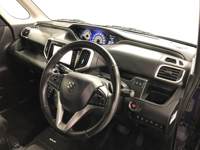 ソリオバンディットハイブリッドＭＶ　軽雹害／車検整備付／走行６７９８３キロ１年保証距離無制限　走行距離６７９８３キロ　フルセグナビ　全周囲カメラ　ブルートゥース　純正マット　サイドエアバッグ　ＬＥＤヘッドランプ　アイドリングストップ　両側電動スライドドア（埼玉県）の中古車