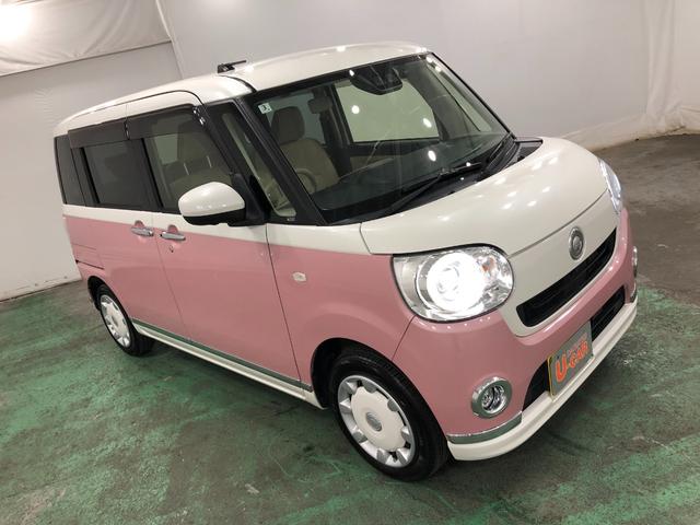 ムーヴキャンバスGメイクアップVS SA3 走行29515キロ/ナビドラレコ一年保証・走行距離無制限 走行29515キロ フルセグナビ ブルートゥース 全周囲カメラ ドラレコ クリアランスソナー オートライト LEDヘッドライト ベンチシート(埼玉県)の中古車