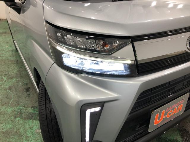 ムーヴカスタムRSハイパーSA3 走行34157キロ/雹害/ナビ一年保証・走行距離無制限 走行34157キロ フルセグナビ バックカメラ ブルートゥース ドラレコ オートライト LEDヘッドライト シートヒーター ベンチシート(埼玉県)の中古車