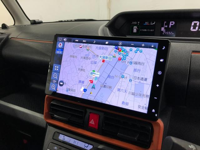 タントファンクロス 走行24592キロ/純正大型ナビ/ドラレコ1年保証距離無制限 走行距離24592キロ 純正フルセグナビ バックカメラ ドラレコ 純正マット サイドエアバッグ LEDヘッドランプ アイドリングストップ シートヒーター 両側電動スライドドア(埼玉県)の中古車