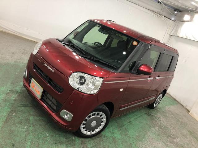 ムーヴキャンバスセオリーG 走行26151キロ/純正フルセグナビ/ドラレコ1年保証距離無制限 走行距離26151キロ 純正フルセグナビ バックカメラ ドラレコ 純正マット サイドエアバッグ LEDヘッドランプ アイドリングストップ シートヒーター 両側電動スライドドア(埼玉県)の中古車