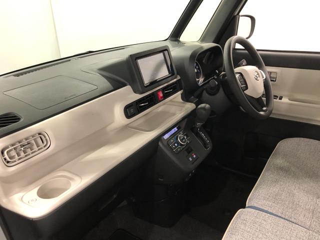 ムーヴキャンバスストライプスＧ　走行１３４１キロ／ナビ／バックカメラ一年保証・走行距離無制限　走行１３４１キロ　フルセグナビ　ブルートゥース　バックカメラ　ＤＶＤ　クリアランスソナー　ＬＥＤヘッドライト　オートライト　シートヒーター　両側電動スライドドア（埼玉県）の中古車