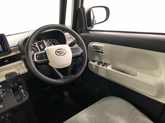 ムーヴキャンバスストライプスＧ　走行１３４１キロ／ナビ／バックカメラ一年保証・走行距離無制限　走行１３４１キロ　フルセグナビ　ブルートゥース　バックカメラ　ＤＶＤ　クリアランスソナー　ＬＥＤヘッドライト　オートライト　シートヒーター　両側電動スライドドア（埼玉県）の中古車