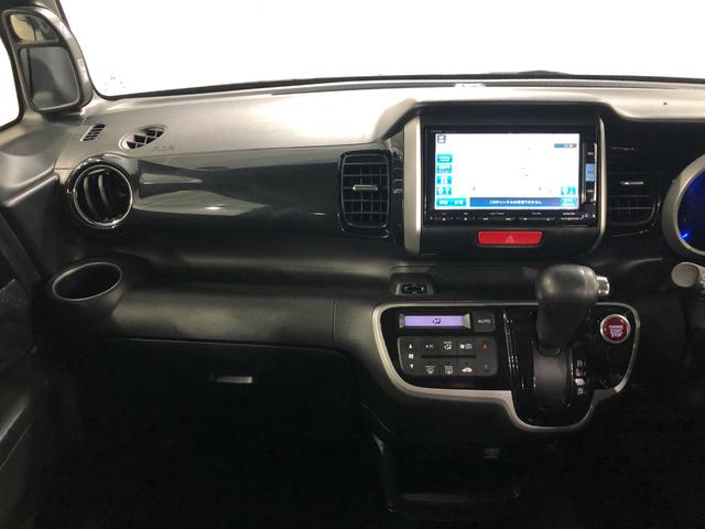 N−BOXカスタムGターボSSパッケージ 走行61433キロ/車検整備付/ナビ一年保証・走行距離無制限 走行61433キロ ワンセグナビ ブルートゥース バックカメラ ドラレコ サイドエアバック オートライト HIDヘッドライト 両側電動スライドドア(埼玉県)の中古車