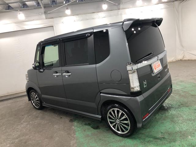 N−BOXカスタムGターボSSパッケージ 走行61433キロ/車検整備付/ナビ一年保証・走行距離無制限 走行61433キロ ワンセグナビ ブルートゥース バックカメラ ドラレコ サイドエアバック オートライト HIDヘッドライト 両側電動スライドドア(埼玉県)の中古車