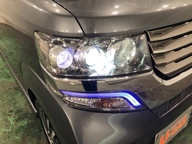 N−BOXカスタムGターボSSパッケージ 走行61433キロ/車検整備付/ナビ一年保証・走行距離無制限 走行61433キロ ワンセグナビ ブルートゥース バックカメラ ドラレコ サイドエアバック オートライト HIDヘッドライト 両側電動スライドドア(埼玉県)の中古車