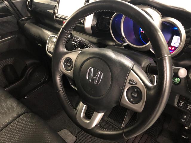 N−BOXカスタムGターボSSパッケージ 走行61433キロ/車検整備付/ナビ一年保証・走行距離無制限 走行61433キロ ワンセグナビ ブルートゥース バックカメラ ドラレコ サイドエアバック オートライト HIDヘッドライト 両側電動スライドドア(埼玉県)の中古車