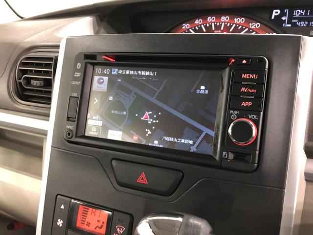 タントＸ　走行４９２１９キロ／ナビ／ドラレコ／バックカメラ一年保証・走行距離無制限　走行４９２１９６キロ　ワンセグナビ　バックカメラ　ドラレコ　オートライト　ベンチシート　片側電動スライドドア（埼玉県）の中古車