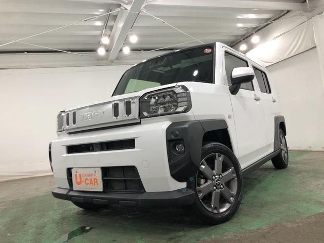 タフトGターボ 走行58988キロ/車検整備付/タイヤ2本交換一年保証・走行距離無制限 走行58988キロ フルセグナビ ブルートゥース バックカメラ ドラレコ クリアランスソナー オートライト LEDヘッドライト シートヒーター(東京都)の中古車