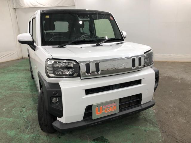 タフトGターボ 走行58988キロ/車検整備付/タイヤ2本交換一年保証・走行距離無制限 走行58988キロ フルセグナビ ブルートゥース バックカメラ ドラレコ クリアランスソナー オートライト LEDヘッドライト シートヒーター(東京都)の中古車